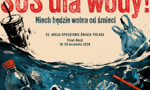 Plakat SOS dla wody